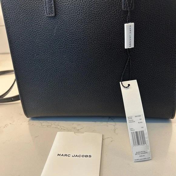 Marc Jacobs Black Mini Bag with Gold Accents - Picture 3 of 9